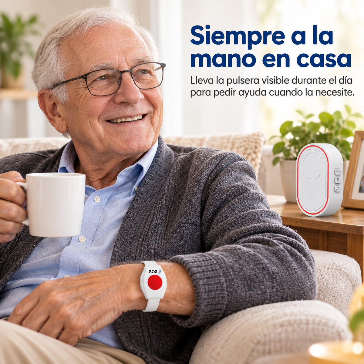 Kit SOS Familiar Lazos | Pulsera de Emergencia + Central WiFi