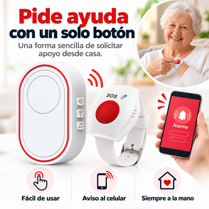 Kit SOS Familiar Lazos | Pulsera de Emergencia + Central WiFi