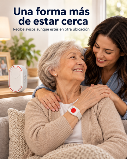 Kit SOS Familiar Lazos | Pulsera de Emergencia + Central WiFi