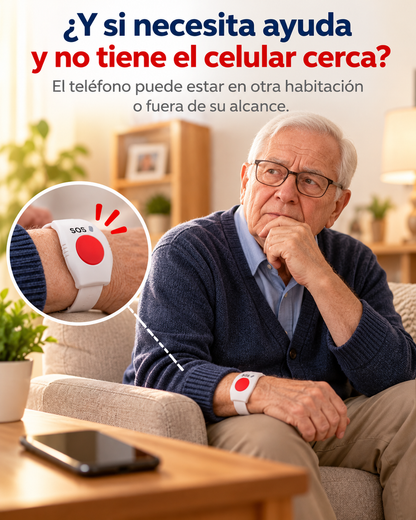 Kit SOS Familiar Lazos | Pulsera de Emergencia + Central WiFi